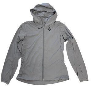 Black Diamond Gray Alpine Start Hoody with Performance Fabric Women’s Medium